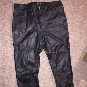 Saint Laurent FW15 Leather Pants